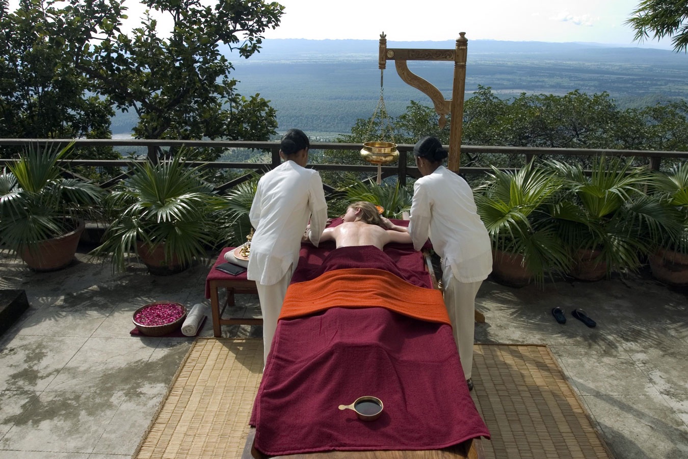 Ananda in the Himalayas, India